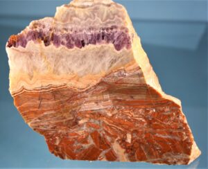 Achat, Amethyst von Schlottwitz/ Osterzgebirge