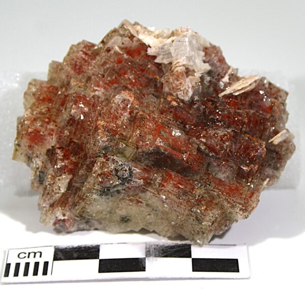 Fluorit mit Baryt Wölsendorf