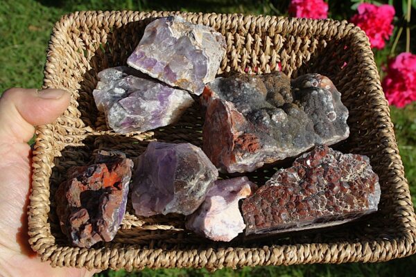 Amethyste aus dem Erzgebirge