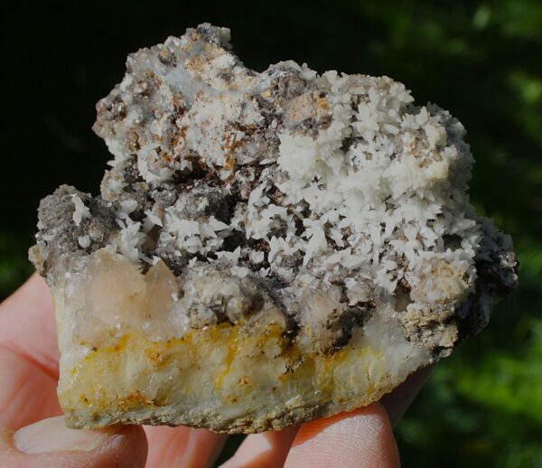 Calcit, Siderit, Kupferkies, Quarz Freiberg – Bild 5