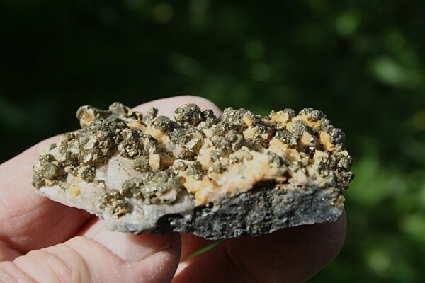 Pyrit Kupferkies, Dolomit, Quarz Freiberg – Bild 7