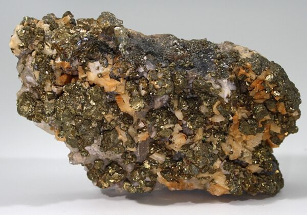 Pyrit Kupferkies, Dolomit, Quarz Freiberg – Bild 2